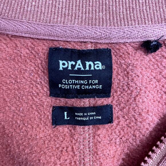 Prana Cozy Up Pullover Women's Size Large Granola Girl Hiking Camping Lounge - Picture 12 of 13